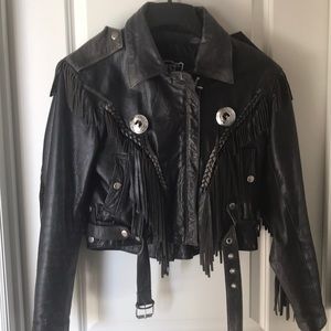 Vintage Ladies Leather Jacket